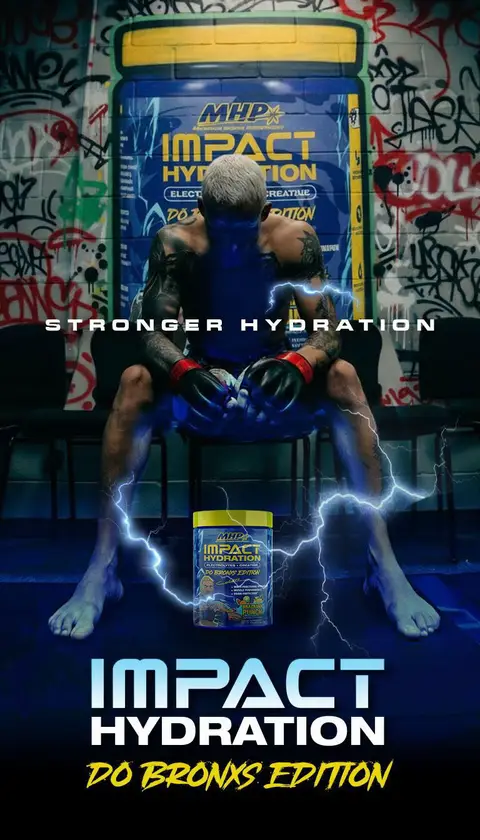 BMFH - BADDEST MOTHER FU**ING HYDRATION IN THE GAME.  Impact Hydration Electrolytes + Creatine @mhp_strong #mhpstrong 