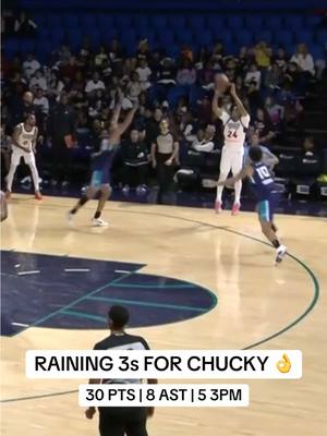 YESSIR CHUCKY 👏 #raptors905 #nbagleague #ChuckyHepburn