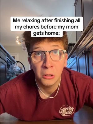 When you forget to do the dishes before your mom gets home🥣😂 #fyp #ritzceo #foryou #mom 