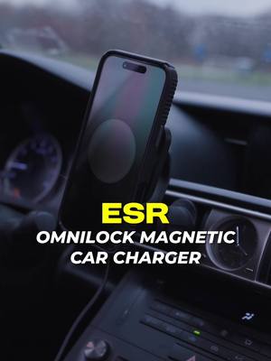 My favorite car accessory right now!🔥🙌🏾 || Get 10% off (Nov 20 - Dec 1)! #esrmagsafecharger #esrmagsafecarmount #magsafecarmountcharger #Qi2.2 #cooling @ESR US 