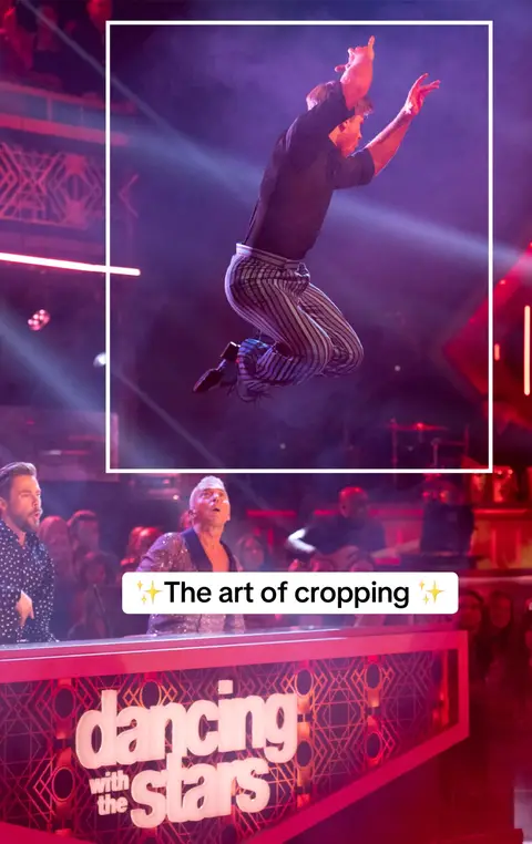 This is actually how we watched last nights episode 😂😂 @Dancing with the Stars #DWTS 