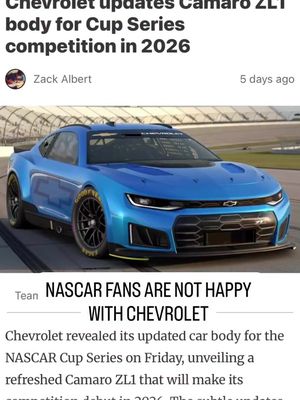 Tough scene #nascar #nascartiktok #chevy #nascarcupseries #fyp