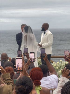 “And now what God has Joined together… Let no one separate” 🥹😭❤️🇧🇷  #riolove #weddinginrio #weddingguest #brazil 