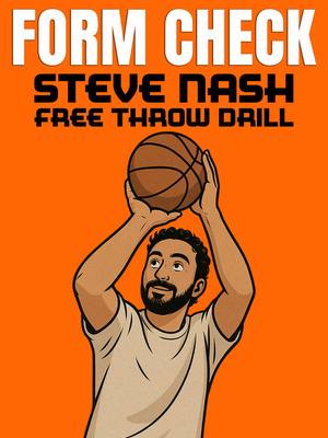 How many FREE THROWS can you make in ONE MINUTE? 🏀 Steve Nash shot 90% from the line and used this drill throughout his basketball career.  @Basketball Form 