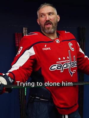 They’re cloning goats out here now #haircut #ovechkin #funny 