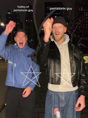 this was the wrong jacket to wear for this trend 🫣😅 @Mark Hoying @Pentatonix  