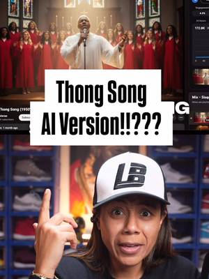 Who made this AI Thong Song?? Naw this goes hard 🤣🤣🤣🤣 This has 249k views on YouTube. Are we feeling this or naw? #nickysaunders #aicoversongs #aimusic 
