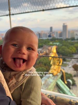 Mr. Kawaii 🇯🇵👼✨ Japan might just be the best place to travel with a baby!!  #babyboy #kawaii #japan #travelbaby 