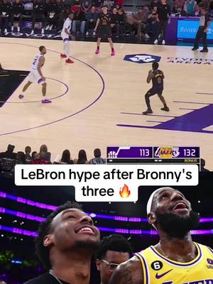 Is this the most special duo in sports? #lebron #bronny #lakers #lossngeles #NBA