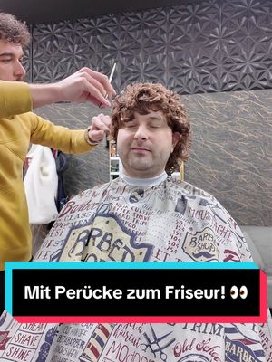 Was man halt so macht. ☝️ #perücke #friseur 