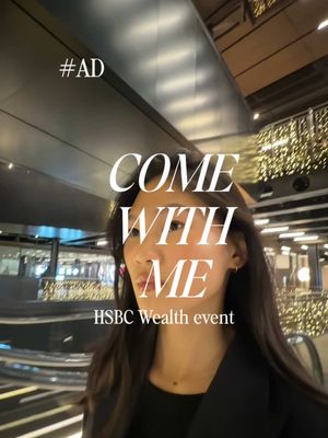 #AD an evening with @HSBCUK combining wealth + wellness 🧘🫧
