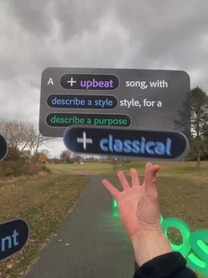 Turns out my life was missing one thing: dramatic background music. Thank you, Firefly Generate Soundtrack @adobefirefly #AdobePartner One of the many things I learned about at 🙌 #AdobeMAX