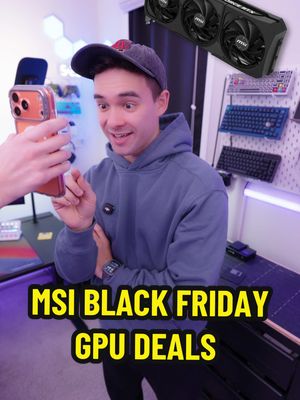 Perfect time to buy a GPU 💯 MSI Black Friday + Cyber Monday deals are on! ⌚ Deals run from today (Nov 20) to Dec 1 And can be found at the MSI US Store, Amazon, Newegg, Microcenter, & Best Buy 🛍️ [🔗 in bio] @MSI @MSI USA @Blended Group  #MSI #msiGAMING #BlackFriday #CyberMonday #BlendedGTalks