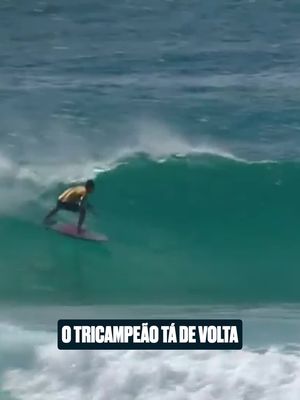 O showman está de volta! 🏄‍♂️🌊 O adm tem que admitir que está completamente hypado e ansioso para 2026! 🔥🚀 #WSLBrasil