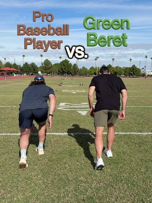 Pro Baseball Player vs Green Beret. Who Wins?