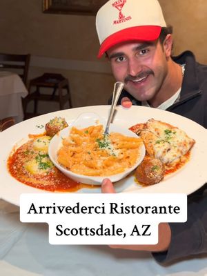 Scottsdale Hidden gem unlocked. Arrivederci Ristorante in North Scottsdale just gave me the best Italian meal I’ve had in AZ. Family-run since the 90s, homemade everything… this place feels like a warm hug in pasta form. 📍 7101 E Thunderbird Rd, Scottsdale, AZ 85254 #pasta #scottsdale #arizona #italianfood #azfoodie 