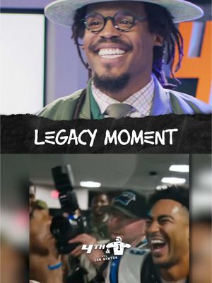 From one Panthers QB to another, Cam’s giving Bryce his flowers… and the nod as his @Wonderful Pistachios Powerhouse Performer