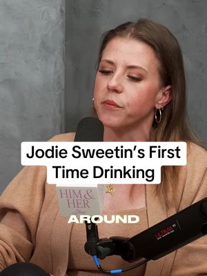 @Jodie Sweetin reflects on the first time she drank and the early signs that her connection to alcohol wasn’t the same as everybody else’s  🎙️@thehimandhershow  #drinkingforthefirsttime #jodiesweetin #podcastclips 