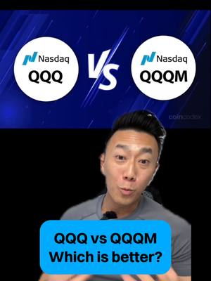 Whats the difference between QQQ vs QQQM?  Its the same index, holding and performance There are 2 key differences 1. Expense 2. Liquidity