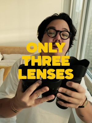 The only 3 lenses you need… @Tamron Lenses #photography #photography101 #photographytips #photographyeveryday 
