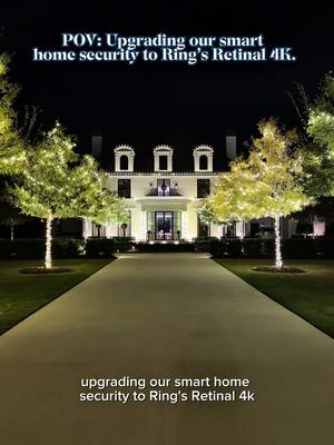Just upgraded our home security to @Ring’s new Retinal 4K lineup and the clarity is next level. With four girls, having crystal clear video and 3D motion detection gives us the peace of mind and safety we need. Smart, seamless, and made for busy families like ours. 🤍🔒 #Ad