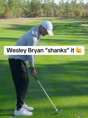 You don’t see that one every day outta Wesley 😂 #golf #bustajackgolf #fyp 