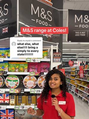 Replying to @myob Here’s our full M&S range in Coles! Available now, in select stores while stocks last 🇬🇧 @M&S Food #MarksAndSpencer #Coles #PercyPig 