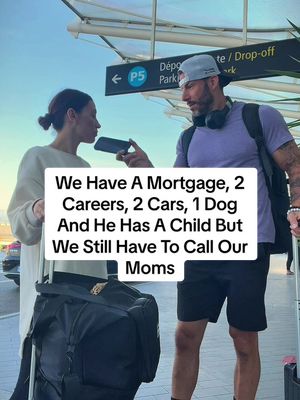 As if they weren’t already watching our flight IRT 😂 Here’s to all the moms making sure their kids are safe (no matter how of they are) ❤️ #funny #travelhumor #traveltiktok #funnytiktok #travelcouple 