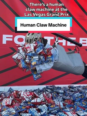 Who needs arcade tokens when you ARE the claw? Grab all the glory at @F1 Las Vegas East Harmon Zone. #LasVegasGP 