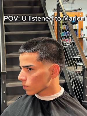 Part 2 🔥 Buzzcut results #buzzcut #transformation #marlon #victoriabarber #taperhaircut 