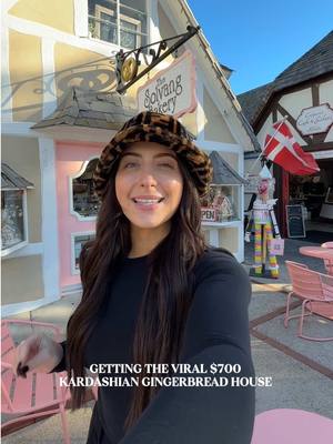 Been waiting for WEEKS to pick up my gingerbread house from @The Solvang Bakery !! I’m so excited 🎄#solvang #gingerbreadhouse #kardashians #holiday #christmas 