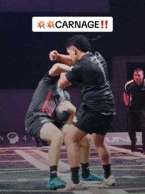 Was this the BIGGEST hit of the night?😱  #runnation #rnc 