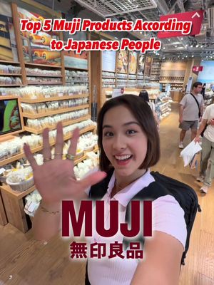These are the top FIVE Muji Items in Japan according to Muji Japan’s official website!  Some of these things I would buy again, some not really…  Which one are you interested in ? 🤭 #japan #tokyo #muji #ginza #japantrip     