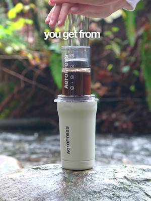 Use code LIZHAPPYBEANS for a 25% discount up until Dec 1st! I’ve been brewing with the @aeropress Go Plus lately and I’m completely blown away by it. It makes such a clean, smooth cup with almost zero effort, and everything packs into its own travel tumbler which I’m a little obsessed with 🤭  Setup takes seconds and the results are way better than they should be for something this simple! 🤩 #AeroPress #PressForBetterCoffee