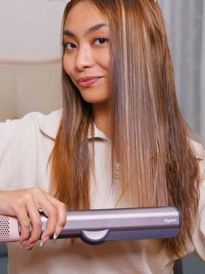 Rain may be unpredictable, but my hair routine isn’t. The Dyson Airstrait™ effortlessly smooths and straightens from wet to refined. #DysonPH #DysonBeauty #hairtok #DysonAirstrait