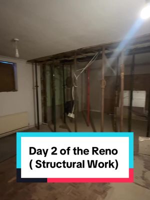 Day 2 of the structural work. Dealing with #wfh disruption, makeshift kitchens but lots of progress! #homerenovation #homereno #renovation #remodel 