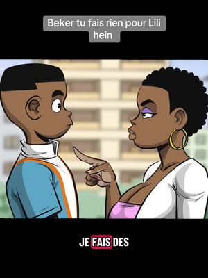 Beker tu fais rien pour Lili hein srx #ladjagai #beker #lili #viral_video #humouranime 