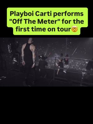 Ken Carson, Destroy Lonely, and Carti performed “Off The Meter” for the first time on the ANTAGONIST tour in Houston 🔥 Who was there to witness it⁉️ 🎥: @cultcert