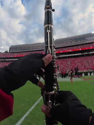 POV you’re a clarinet player in @UGARedcoatBand  Shoutout Yash for the footage 😎