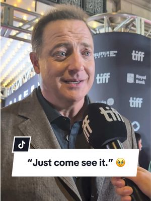 “Just come see it.” 🥹 Brendan Fraser was happy to be back in Toronto at the #TIFF50 World Premiere of RENTAL FAMILY, which is “just what we need right now.” ❤️ #brendanfraser #rentalfamily #hikari #toronto 