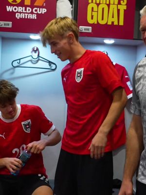 Dieser Sieg war für dich, Dominik! 🥹🫶🏻🇦🇹 #comebackstronger #U17WC #GemeinsamÖSTERREICH 