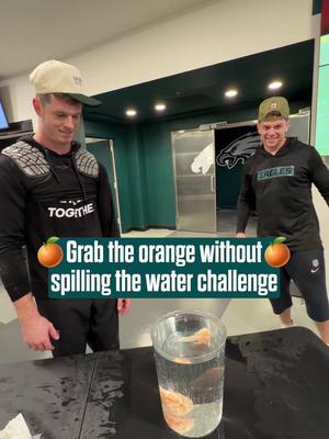 Orange you glad they figured it out? #eagles #nfl #orangechallenge 