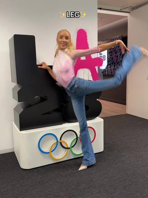 Pink goes good with @Nastia Liukin 💖😉  #WickedForGood #LA28 @USA Gymnastics @Team USA @NBC Olympics & Paralympics 