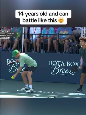 So much fun to watch 14 year-old Tama Shimabukuro #pickleballtiktok #pickleballhighlights #pickleball #ppatour 