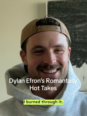 he can dance AND he loves #romantasy?! @Dylan Efron usually shares his #BookTok hot takes over on Threads so TikTok, please be gentle 🙏  @Conversation Starters #fourthwing #acotar  