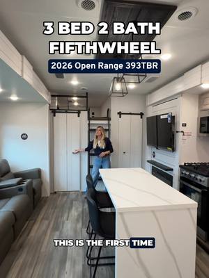 glamping at its finest 😍 @TRISH SUHR #rvtok #rvlife #rvtour  🚐 2026 Highland Ridge Open Range 393TBR