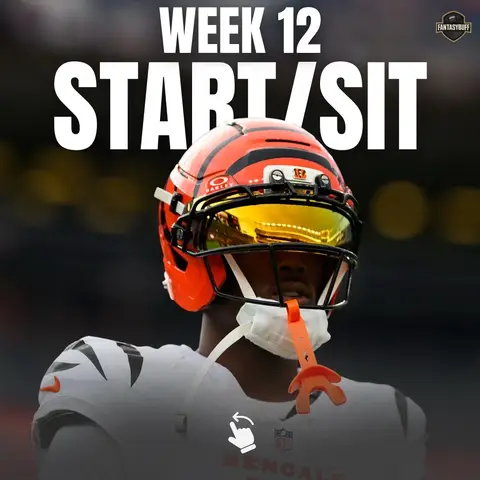 Week 12 is here and it’s decision time 😤 Every point matters from here on out. If you’re serious about winning this week, you NEED to see who I’m starting and who I’m sitting.  Drop a 🏈 if you’re locked in. 👇 #fantasyfootball #fyp #nflfootball #FantasyFootballTips #nflfantasy 