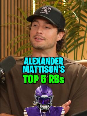 Thoughts on Alexander Mattison’s TOP 5 RBs in the NFL? 👀 @Alexander Mattison  #miamidolphins #indianapoliscolts #atlantafalcons #philadelphiaeagles #buffalobills 