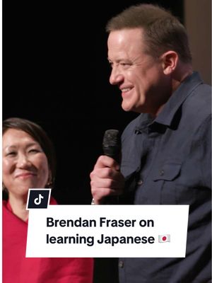 “We should be able to communicate with one another no matter what languages that we speak.” ❤️ Brendan Fraser discussed learning Japanese at the #TIFF50 World Premiere of HIKARI’s RENTAL FAMILY 🇯🇵 Watch the full Q&A on our YouTube channel. #brendanfraser #hikari #LanguageLearning #japan