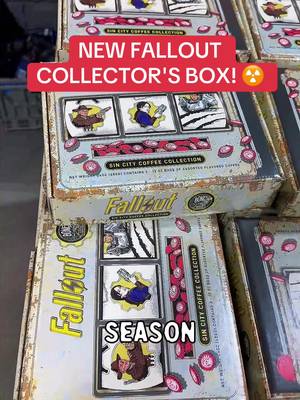 The end was near, but we’re still here! Behold the NEW Fallout Collector’s Box and 2 NEW Coffee Flavors! 😱☕️ The best survival kit for any Wastelander.  🍨 Rocky Route 66 (Rocky-Road Ice Cream)   🦂 Mojave Mocha (Mocha)   Available Now in 12oz Whole Bean & Ground.  #BonesCoffee #FlavoredCoffee #falloutmerch  ©️/™️ 2025 ZeniMax ©️ 2025 Amazon Content Services LLC